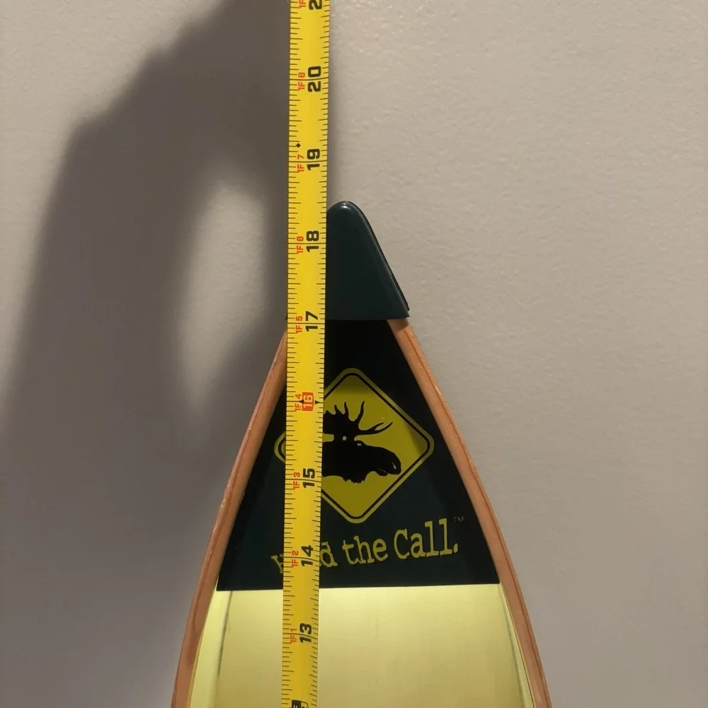 Moose‎ Head Promotional Beer Canoe Lighted Display Shelf